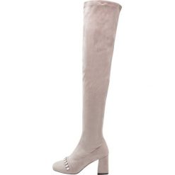 Buty zimowe damskie: BEBO BOTTLE Muszkieterki light grey