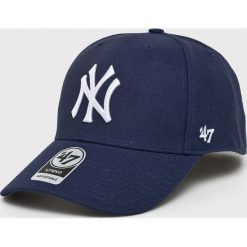 47brand - Czapka. Niebieskie czapki męskie 47brand, z wełny. W wyprzedaży za 59,90 zł.