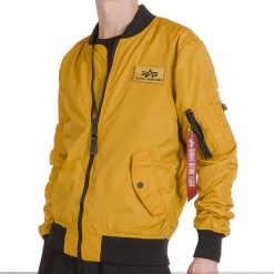ALPHA INDUSTRIES MA-1 TTC > 126101441. Kurtki męskie Alpha Industries, xl, bez wzorów, z nylonu, klasyczne, bez kaptura. Za 629,99 zł.