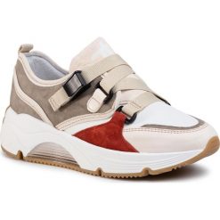 Sneakersy TOGOSHI - TG-13-04-000221 630. Szare półbuty damskie Togoshi, bez wzorów, ze skóry, bez obcasa, na płaskiej podeszwie, bez zapięcia. W wyprzedaży za 299,00 zł.