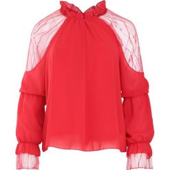 Czerwona Bluzka Bussines Card. Czerwone bluzki longsleeves marki Born2be, uniwersalny. Za 69,99 zł.