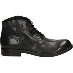 Botki męskie - 04 TEQ BLU. Czarne botki męskie Venezia, z gumy. Za 279,00 zł.