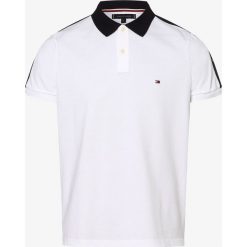 Tommy Hilfiger - Męska koszulka polo, biały. Białe koszulki męskie TOMMY HILFIGER, xl, z nadrukiem, sportowe, bez rękawów. Za 399,95 zł.