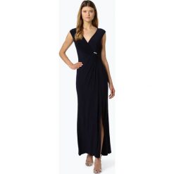 LAUREN RALPH LAUREN - Damska sukienka wieczorowa, niebieski. Niebieskie sukienki damskie Lauren Ralph Lauren, na co dzień, bez wzorów, wizytowe, bez kołnierzyka, bez rękawów, proste. Za 999,95 zł.