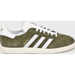 Adidas Originals - Buty. Zielone buty sportowe damskie adidas Originals, ze skóry. W wyprzedaży za 299,90 zł.