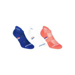 SKARPETY RS500 EDGE X3 białe. Białe skarpetki damskie marki ARTENGO. Za 24,99 zł.