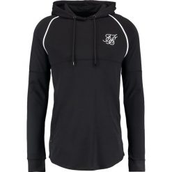 Bluzy męskie: SIKSILK SIKSILK ZONAL OVERHEAD Bluza z kapturem black