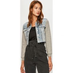 Tally Weijl - Kurtka jeansowa. Niebieskie kurtki damskie TALLY WEIJL, s, bez wzorów, z bawełny, krótkie. Za 169,90 zł.