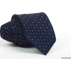 Krawat Męski K&D Elegancki Kolekcja Wiosna 2018. Czarne krawaty męskie Pakamera, z materiału, eleganckie. Za 79,00 zł.