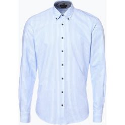Nils Sundström - Koszula męska, niebieski. Niebieskie koszule męskie na spinki Nils Sundström, m, z bawełny, button down. Za 119,95 zł.
