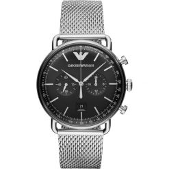 Emporio Armani - Zegarek AR11104. Szare zegarki męskie Emporio Armani, ze stali. Za 1349,00 zł.