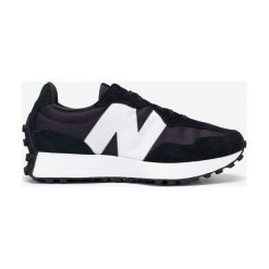 New Balance 327 Tenisówki Czarny. Czarne trampki męskie New Balance, bez wzorów, ze skóry, na sznurówki. Za 464,95 zł.