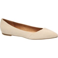 Baleriny damskie: baleriny damskie 5th Avenue beżowe
