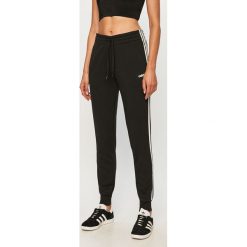 Adidas - Spodnie. Czarne spodnie damskie Adidas, s, z bawełny. Za 179,90 zł.