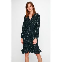 Vero Moda - Sukienka Henna. Niebieskie sukienki mini damskie marki Vero Moda, na co dzień, s, z poliesteru, casualowe, proste. W wyprzedaży za 99,90 zł.