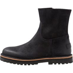 Shabbies Amsterdam Botki dark blue. Niebieskie botki damskie skórzane marki Shabbies Amsterdam, klasyczne. Za 839,00 zł.