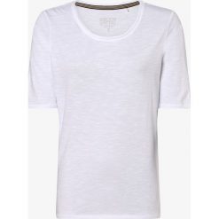 Esprit Casual - T-shirt damski, biały. Białe t-shirty damskie Esprit Casual, l, bez wzorów, eleganckie, z okrągłym kołnierzem. Za 69,95 zł.
