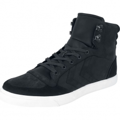Hummel Stadil Winter Buty sportowe czarny. Czarne buty skate męskie Hummel, z materiału, na sznurówki. Za 399,90 zł.