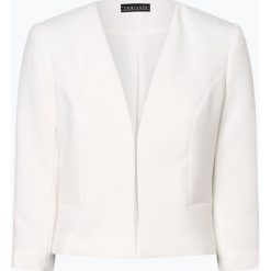 Ambiance - Blezer damski, beżowy. Brązowe bolerka i narzutki damskie Ambiance, bez wzorów, bez rękawów. Za 249,95 zł.