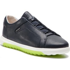 Półbuty GEOX - U Nexside A U927GA 00085 C4002 Navy. Niebieskie półbuty męskie Geox, na co dzień, bez wzorów, ze skóry ekologicznej, eleganckie, bez zapięcia. Za 589,00 zł.