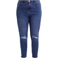Boyfriendy damskie: Dorothy Perkins Curve Jeansy Slim Fit indigo