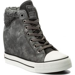 Sneakersy BIG STAR - Y274041 Grey. Szare sneakersy damskie marki BIG STAR, z gumy. W wyprzedaży za 129,00 zł.