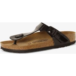 Birkenstock - Sandały damskie z dodatkiem skóry – Gizeh BS, czarny. Czarne sandały damskie Birkenstock, bez wzorów, ze skóry, eleganckie, bez obcasa, bez zapięcia. Za 279,95 zł.