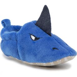 Kapcie CHIPMUNKS - Sammy Blue. Niebieskie sandały chłopięce Chipmunks, z materiału, bez zapięcia. Za 79,00 zł.