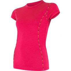 Sensor koszulka termoaktywna Merino Air W magenta S. Różowe koszulki damskie termoaktywne Sensor, s, bez wzorów, z wełny, bez kołnierzyka, z krótkim rękawem, krótkie, bez kaptura, outdoorowe. W wyprzedaży za 189,00 zł.