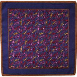 Stylowa Poszetka Męska - Chattier - Samoloty, Kolorowa POSZCH0172. Poszetki męskie Chattier, w kolorowe wzory, eleganckie. Za 27,00 zł.