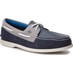 Mokasyny SPERRY - SSTS19266 Nvy/Gry. Niebieskie mokasyny męskie Sperry, ze skóry, eleganckie. Za 499,00 zł.