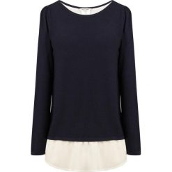 NAFNAF sweter damski Mrayure LHNU35 L ciemnoniebieski. Niebieskie swetry damskie NAFNAF, l, bez wzorów, eleganckie, bez rękawów, bez kaptura. Za 189,00 zł.