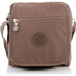 Torba męska typu KONDUKTORKA na ramię Brązowa. Pomarańczowe torby męskie na ramię marki Bag Street, w paski, eleganckie. Za 59,90 zł.