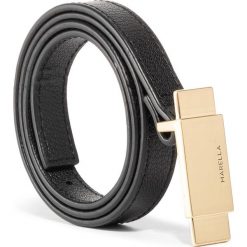 Pasek damski Marella Accetta 65010601. Czarne paski damskie Marella, w paski. W wyprzedaży za 229,00 zł.
