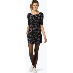 Ragwear - Sukienka damska – Tanya, czarny. Czarne sukienki damskie Ragwear, xs, w paski, bez kołnierzyka, bez rękawów. Za 249,95 zł.