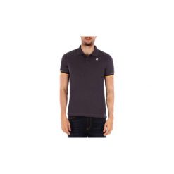 Koszulki polo z krótkim rękawem K-Way VINCENT CONTRAST. Szare koszulki męskie K-Way, xl, bez wzorów, z krótkim rękawem. Za 304,24 zł.