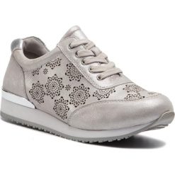 Sneakersy CAPRICE - 9-23602-22 Silver Comb 943. Szare półbuty damskie marki Caprice, na co dzień, bez wzorów, ze skóry, bez obcasa, na płaskiej podeszwie, bez zapięcia. Za 279,90 zł.