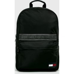 Tommy Hilfiger - Plecak. Czarne plecaki męskie TOMMY HILFIGER, bez wzorów, z poliesteru. Za 429,90 zł.