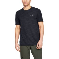 Under Armour Vanish Seamless Koszulka Czarny. Czarne podkoszulki męskie Under Armour, xl, bez wzorów, z poliesteru, bez kołnierzyka, krótkie. Za 206,95 zł.