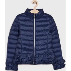 Blukids - Kurtka dziecięca 140-170 cm. Niebieskie kurtki dziewczęce Blukids, bez wzorów, z poliesteru, krótkie, bez kaptura. W wyprzedaży za 99,90 zł.