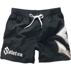 Kąpielówki męskie: Sabaton Logo Kąpielówki czarny