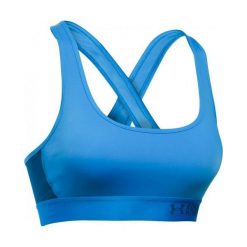 Biustonosze sportowe: Under Armour Biustonosz damski Crossback WTR/WTR/HER niebieski r. L (1276503-464)