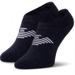 Skarpety Stopki Męskie EMPORIO ARMANI - 305228 0P436 00998 r.39/46 Multicolor. Niebieskie skarpetki męskie Emporio Armani, bez wzorów, z elastanu. Za 59,00 zł.