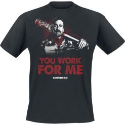T-shirty męskie: The Walking Dead Negan – You Work For Me T-Shirt czarny