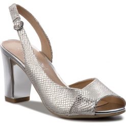Sandały damskie: Sandały CAPRICE – 9-28314-20 Silver Reptile 991