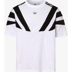 Adidas Originals - T-shirt męski, biały. Białe t-shirty męskie adidas Originals, m, w paski, z bawełny, klasyczne, z klasycznym kołnierzykiem. Za 159,95 zł.