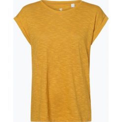 Esprit Casual - T-shirt damski, żółty. Żółte t-shirty damskie Esprit Casual, m, bez wzorów, z bawełny, casualowe, bez kołnierzyka. Za 59,95 zł.