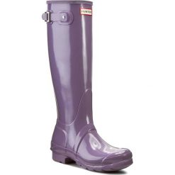 Buty zimowe damskie: Kalosze HUNTER – Womens Org Tall WFT1000RGL Thundercloud