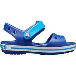 Sandały Crocs Crocband Sandal Kids (12856blue). Niebieskie sandały chłopięce Crocs, bez zapięcia. Za 109,99 zł.