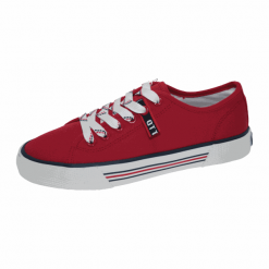Tom Tailor tenisówki damskie 8095305, 39 czerwone. Czerwone trampki i tenisówki damskie Tom Tailor, bez wzorów, na sznurówki. Za 219,00 zł.